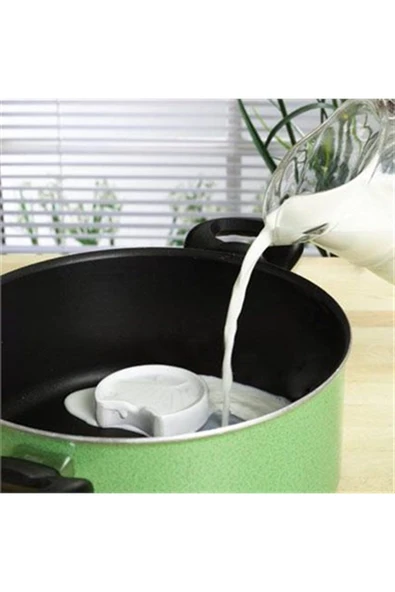 KUZGUN TİCARET Uyarıcı Pratik Süt Taşırmaz Milk Saver Süt Kaynama Uyarı Süt Taşı (4767) - Lisinya