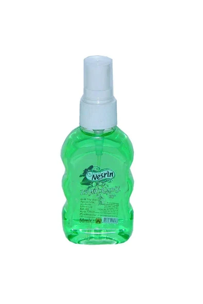 KUZGUN TİCARET Zeytin Çiçeği Kolonyası 60 Derece Pet Şişe Sprey 50 ML