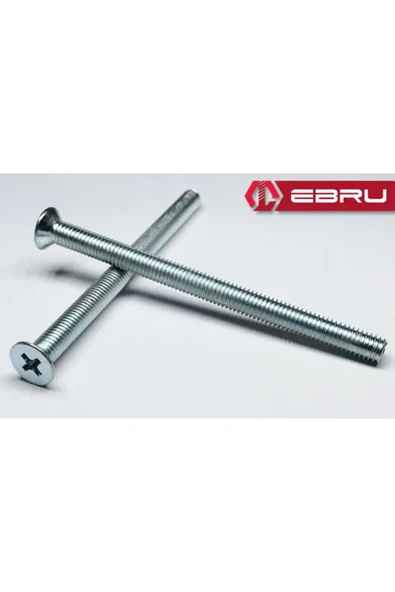 KUZGUN TİCARET Yhb Göbek Kilit, Barel Vidası M5x50 - 10 Adet - Lisinya