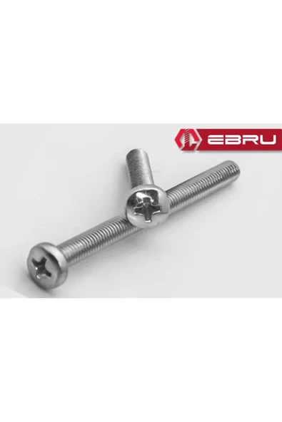 KUZGUN TİCARET Yulak Yıldız Başlı Ysb Civata M6x80 - 100 Adet - Lisinya