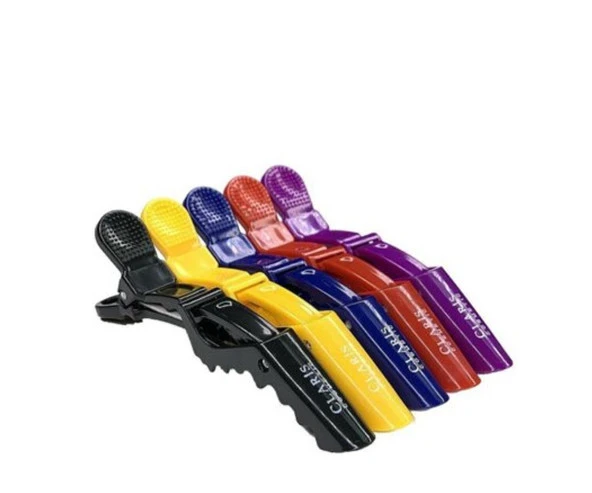 Claris C-32201 Yarasa Saç Kesim Pensi Renkli 5'li