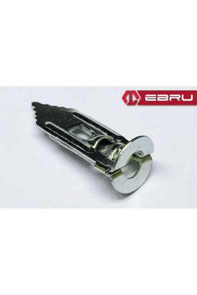 KUZGUN TİCARET Metal Alçıpan Yaprak Dübel Uzun 4x40 - 100 Adet - Lisinya
