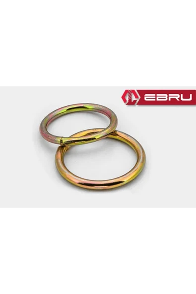 KUZGUN TİCARET Yulak Çelik Halka 10x75 - 25 Adet - Lisinya