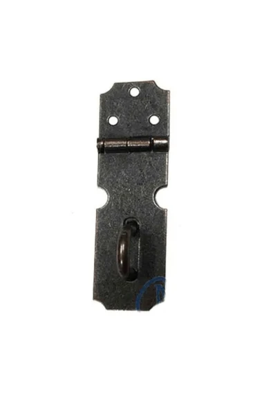 KUZGUN TİCARET Dekoratif Kutu, Sandık Askısı - 18x60mm, Oksit, 1 Adet - Lisinya
