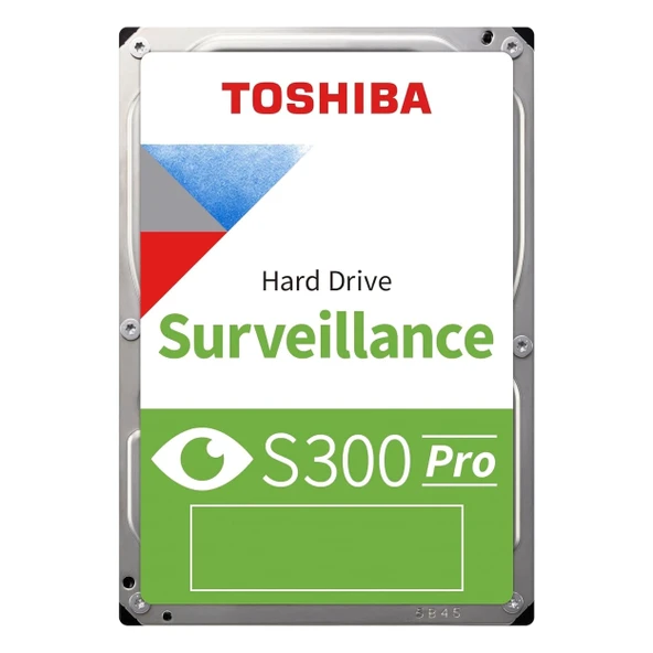 Toshiba S300 Pro MD10ADA10TV 10TB 7200RPM 512MB 3.5" SATA Harddisk ürün görseli 1