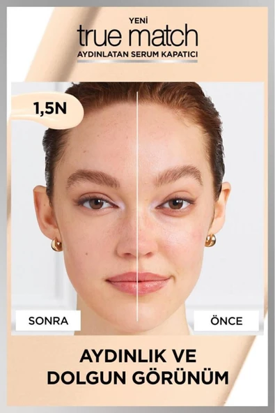 L'Oreal Paris True Match Aydınlatan Serum Kapatıcı - 1.5n 11 ml 30188211 - 6