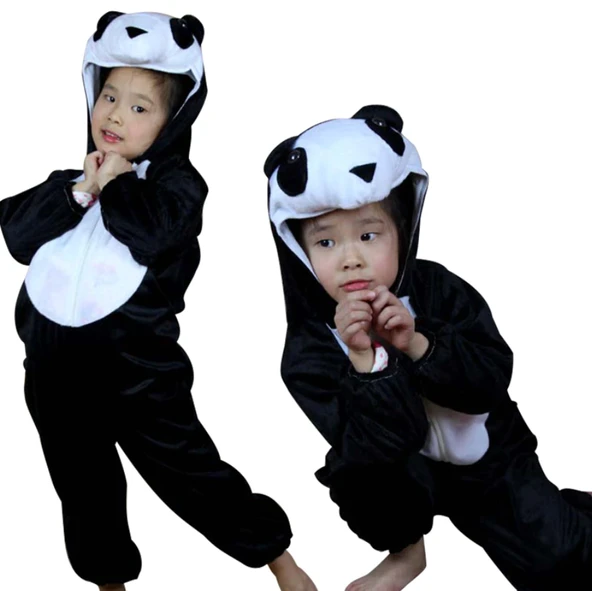 Çocuk Panda Kostümü 2-3 Yaş 80 cm ürün görseli 1