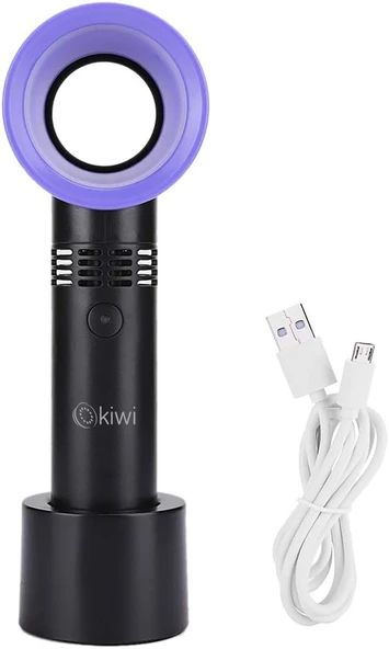 Kiwi KFAN-7610 Şarjlı Pervanesiz Taşınabilir El Fanı - 5
