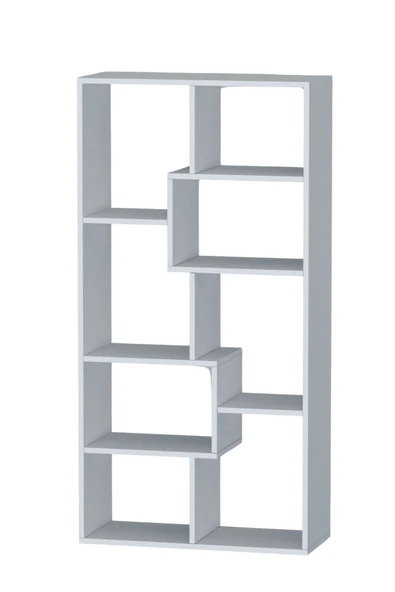 Moonlife Zebra Dekoratif Kitaplık Beyaz - Resim 5