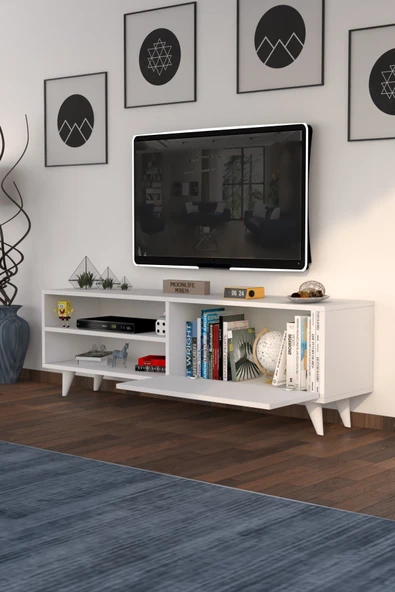 Evora Tv Ünitesi Beyaz - 6