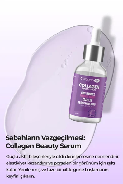 Collagen Life Yaşlanma Ve Kırışıklık Karşıtı Aydınlatıcı & Nemlendirici Kolajen Serum 50 ml - 3