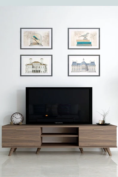 İstanbul Tv Ünitesi Ceviz - Resim 4