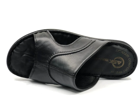 Asker 1925 %100 Hakiki Deri Erkek Full Ortapedik Terlik - Resim 6