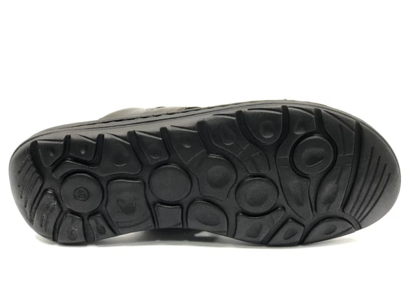 Asker 1925 %100 Hakiki Deri Erkek Full Ortapedik Terlik - Resim 7