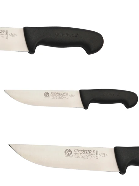 Sürdövbisa F61106 Plastik Pimsiz Sap Kasap Bıçağı - Resim 2