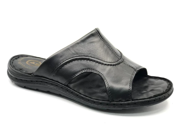 Asker 1925 %100 Hakiki Deri Erkek Full Ortapedik Terlik - Resim 4