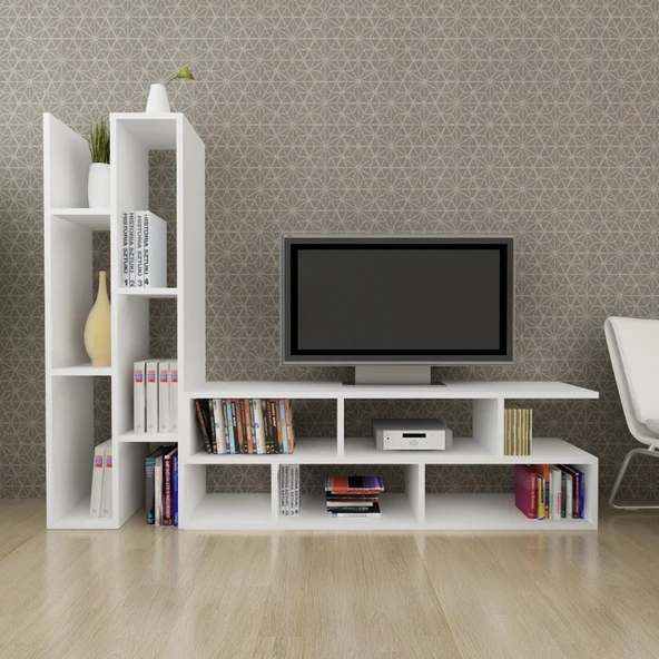 Joungle Tv Ünitesi Beyaz - Resim 4