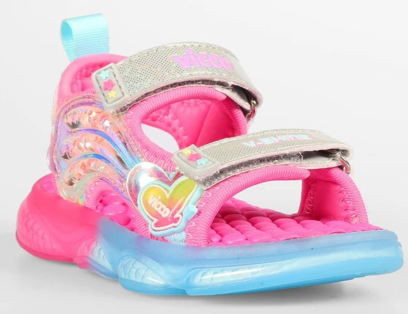 Vicco Can Ortopedik Işıklı Çocuk Sandalet - Resim 2