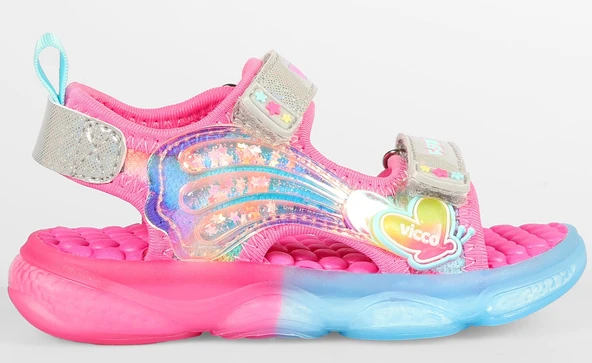 Vicco Can Ortopedik Işıklı Çocuk Sandalet - Resim 3