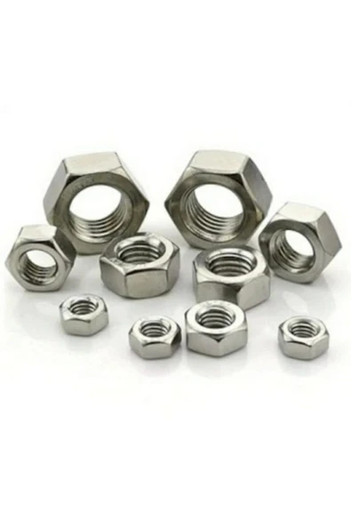 Çelik Somun M8 (10 Adet) ürün görseli