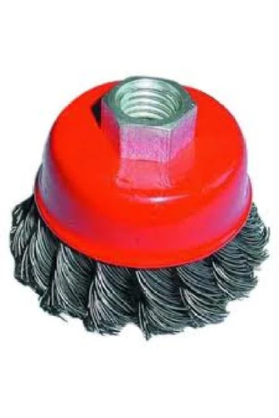 Çanak Tel Fırça Burgulu 100 mm ürün görseli