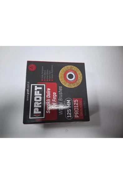 SAÇAKLI DAİRE TEL FIRÇA 125 MM ürün görseli