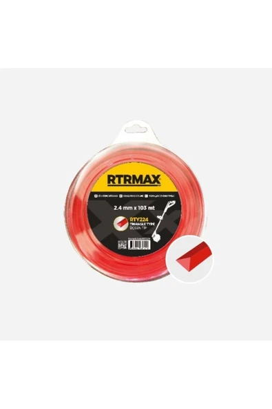 Rty230 Tırpan Misinası Üçgen 3,0mmx67m