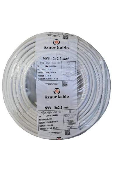 öznur kablo Öznur Nym Kablo 3 X 2,5 Mm 1 Metre ürün görseli