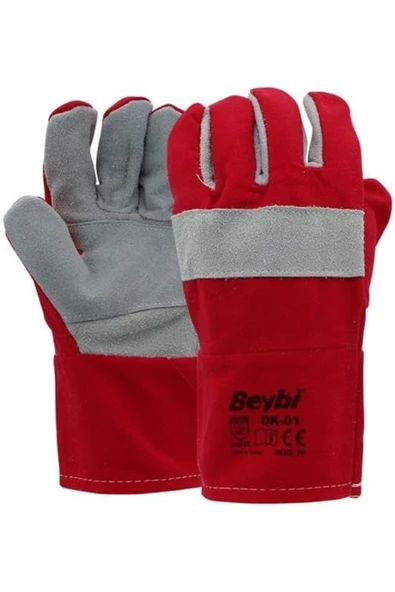 New YAPI BEYBİ DK-01 KOTON MONTAJ ELDİVENİ KIRMIZI Tasarım 542167 ürün görseli