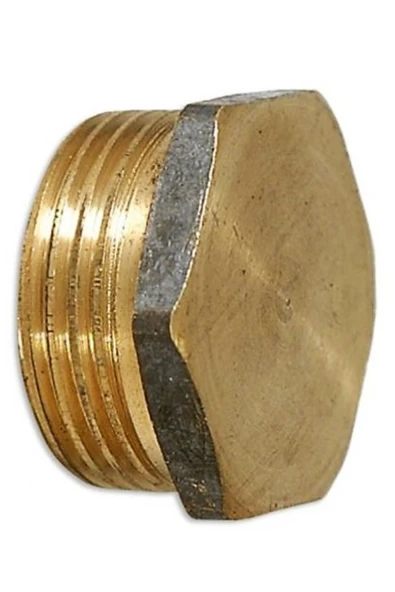 3/8" Sarı Kör Tapa (Dış Dişli) ürün görseli