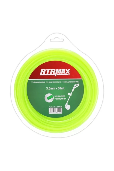 Rty530 Tırpan Misinası Yeşil 3 mm x 56 mt ürün görseli