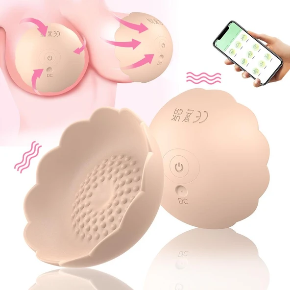 Telefon Kontrollü Göğüs Vibratörü - 9