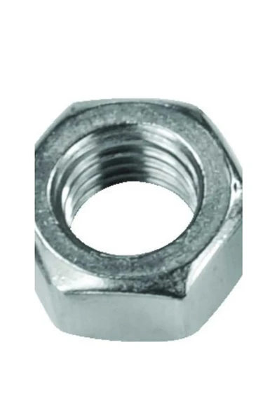 GİJONTEK M22 Metrik Çelik Somun Dın934 Beyaz 50 Adet - Resim 2