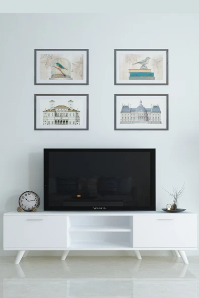 Moonlife İstanbul Tv Ünitesi Beyaz ürün görseli