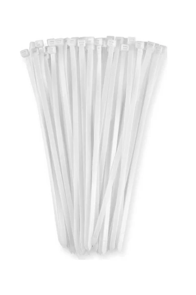 Pemsan Klips Kablo Bağı 3.6x300 BEYAZ (100lü Paket) Kablo Cırdı ürün görseli
