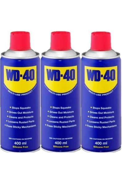 3 Adet Wd40 Pas Sökücü Sprey 400 ml ürün görseli