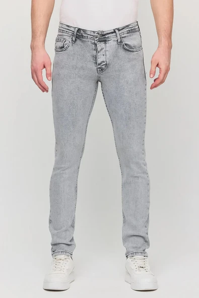 Black Wood Erkek Slim Fit Jean Pantolon - 4