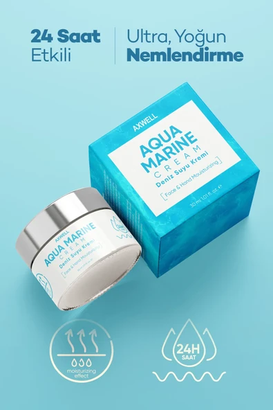 AXWELL Moisturizer Su Bazlı Nemlendirici Yüz Kremi Cilt Tonu Eşitleyici Aydınlatıcı  Tüm Cilt Tipleri - 4