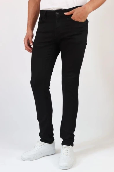 Black Wood Erkek Slim Fit Jean Pantolon - 5