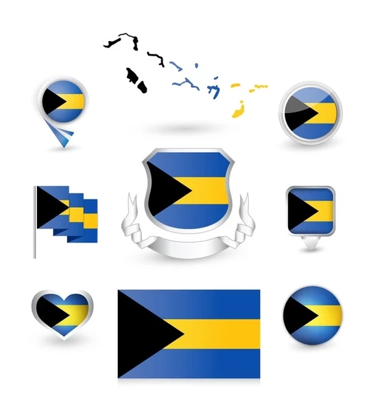 Bahamalar Sticker Set