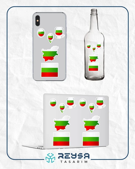 Bulgaristan Sticker Set - 2