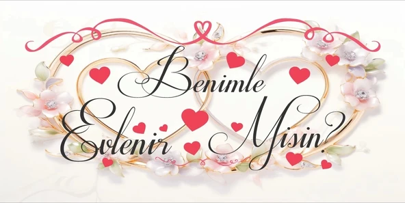 Kalpli Benimle Evkenirmisin Afişi 200x100