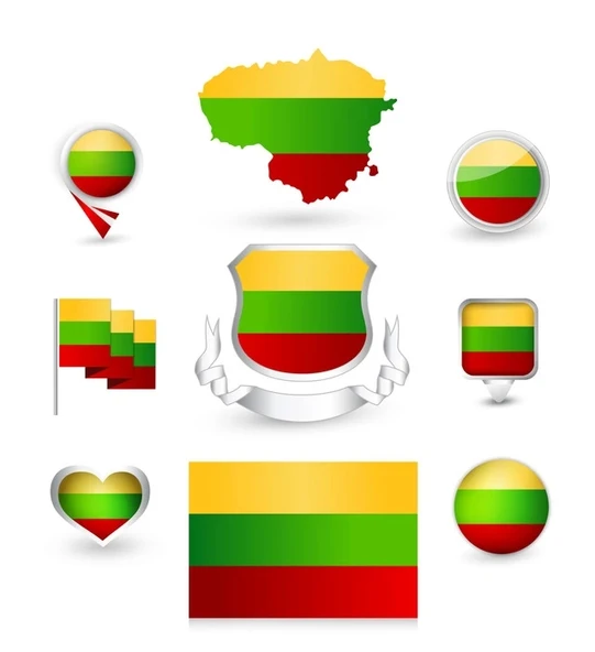 Litvanya Sticker Set ürün görseli 1