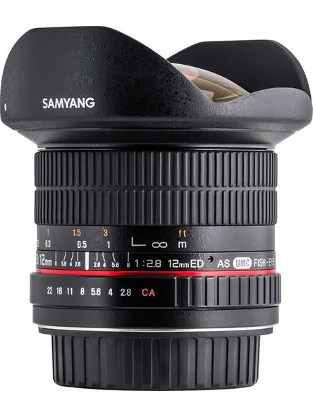 Samyang 12MM F/2.8 Ed As Ncs  Fisheye Lens