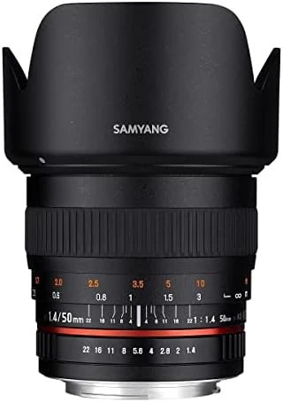 Samyang 50mm F1.4 Lens, Canon EF Uyumlu