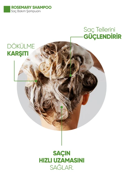 AXWELL Biberiye Şampuanı Dökülme Karşıtı ve Hızlı Uzamaya Yardımcı Keratin Argan ve Kolajen İçerikli 400 ML - 4
