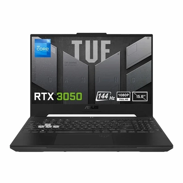 ASUS 15.6" TUG GAMING F15 FX507ZC4-HN362 CORE i5 12500H-24GB RAM-512GB NVME-4GB RTX3050-FDOS - 1