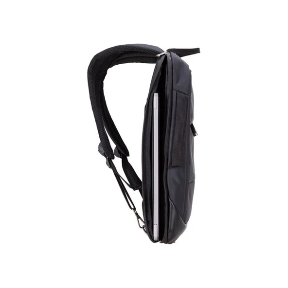 PLM Neptün 15,6" Siyah Notebook Sırt Çantası - Resim 6