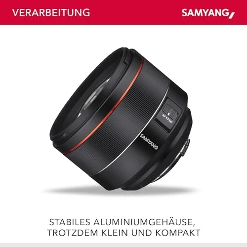 Samyang AF 85mm F1.4 Lens, Nikon Uyumlu - 4