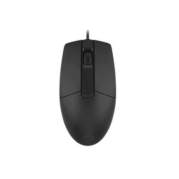 A4 TECH OP-330S USB 1200dpi Optic Siyah Mouse Sessiz ürün görseli